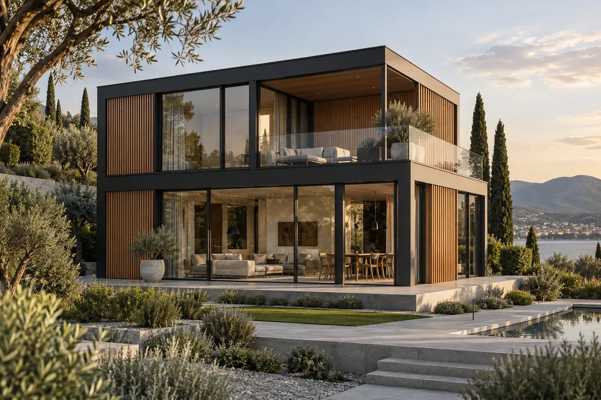 Casa modulare GMM a due piani